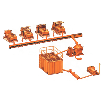 Система безамбарной обработки бурового шлама