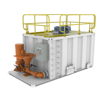 Система приготовления и смешивания бурового раствора